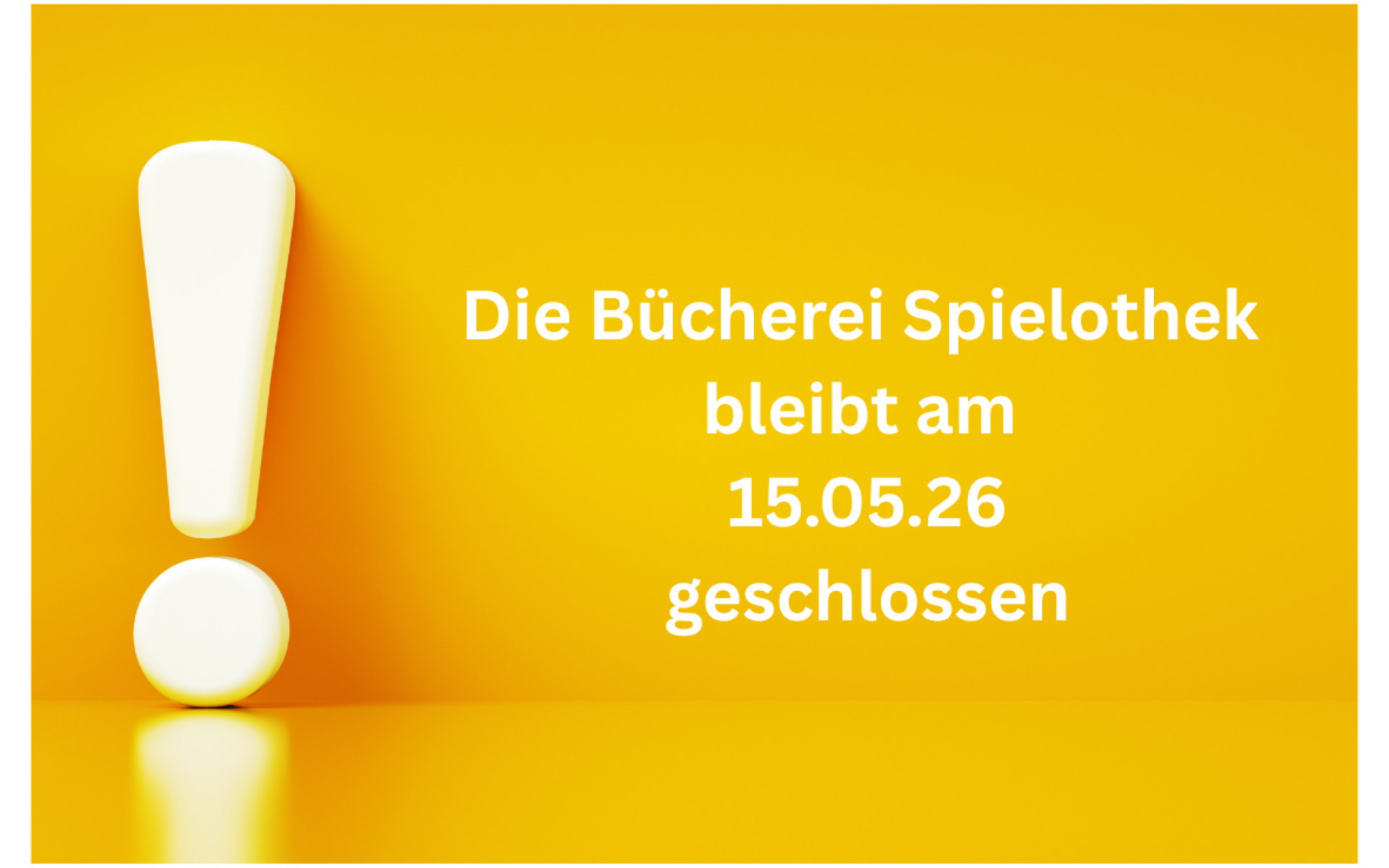 Schließtag